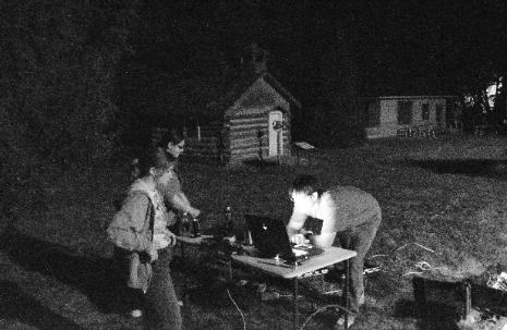 FBN team base camp at Mayhew Cabin and Historical Village